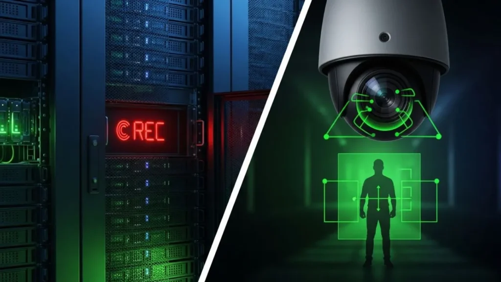 Comparativa de modos de grabación en cámaras de seguridad IP para empresas