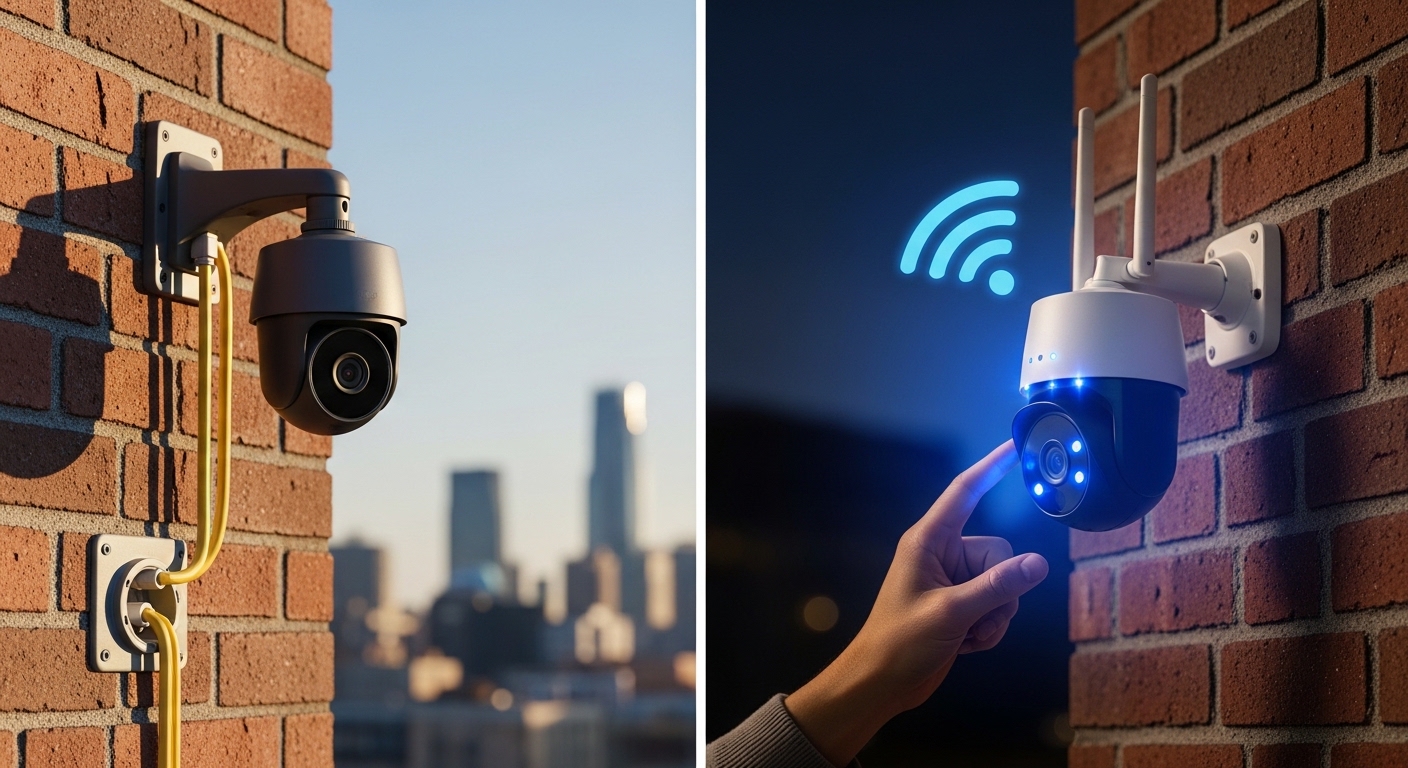 Cámaras WiFi o con cable: cuál elegir para no perder grabaciones