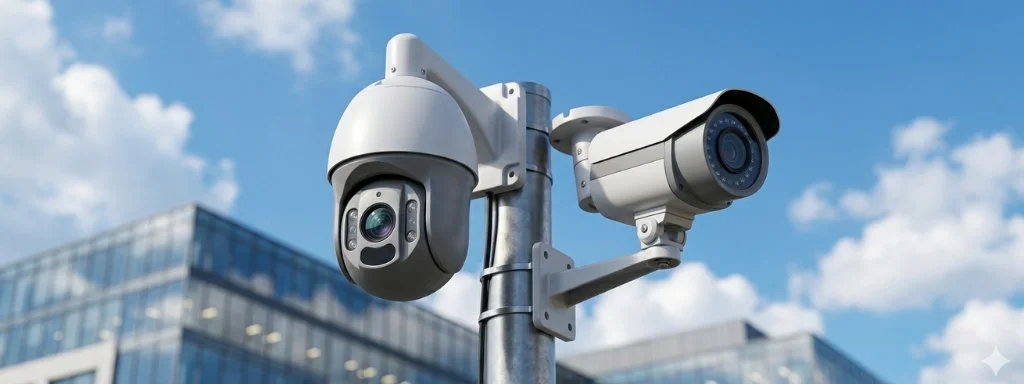 Cámaras de seguridad IP y PTZ para empresas en Lima