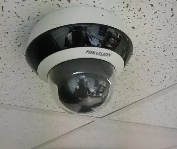 Cámara IP instalada en local comercial Lima Perú