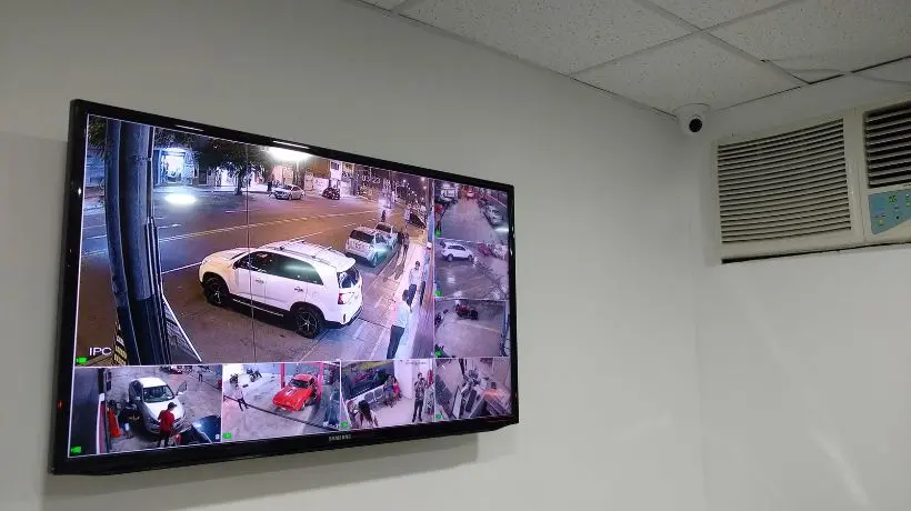 Monitor con cámaras IP en vivo en empresa Lima - Max Security Peru