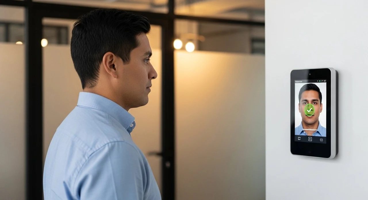 Sistema de reconocimiento facial para control de acceso en empresa peruana