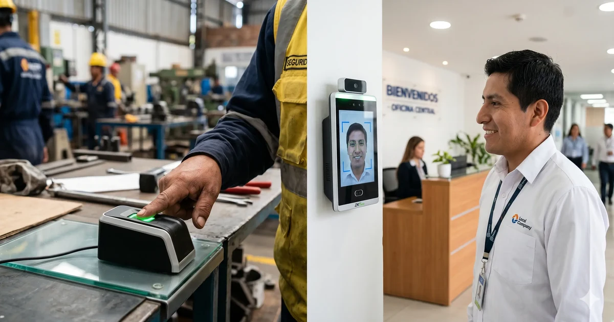 ¿Qué es mejor para una empresa: huella digital o reconocimiento facial?