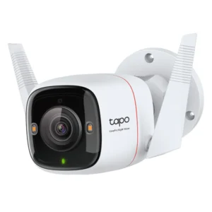 TP-Link Tapo C325WB - cámara bullet exterior con visión nocturna ColorPro y detección IA, IP66