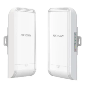 Hikvision DS-3WF02-5AC - radioenlace inalámbrico punto a punto de 5GHz, kit de 2 unidades emparejadas