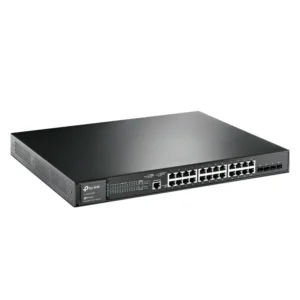 TP-Link TL-SG3428MP - switch PoE administrado de 24 puertos con 4 puertos SFP