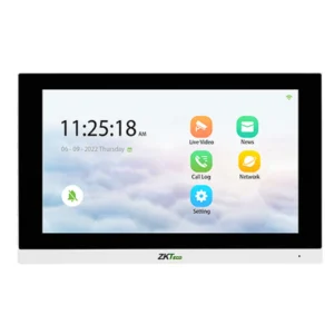 ZKTeco VT07-B01 - monitor de videoportero interior con pantalla táctil 7 pulgadas