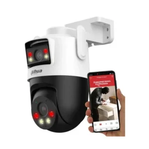 Dahua P5D-5F-PV - cámara WiFi exterior de doble lente con detección de personas y vehículos, app móvil