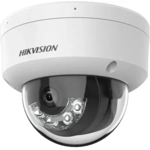 Hikvision DS-2CD1143G2-LIU - cámara domo IP 4MP con micrófono integrado, vista lateral